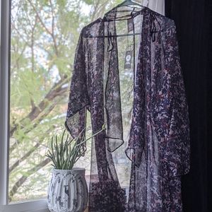 Sheer Kimono style cover
